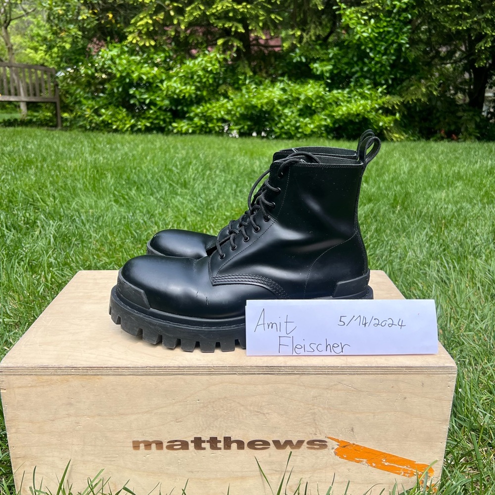 Balenciaga Men’s Strike Boots